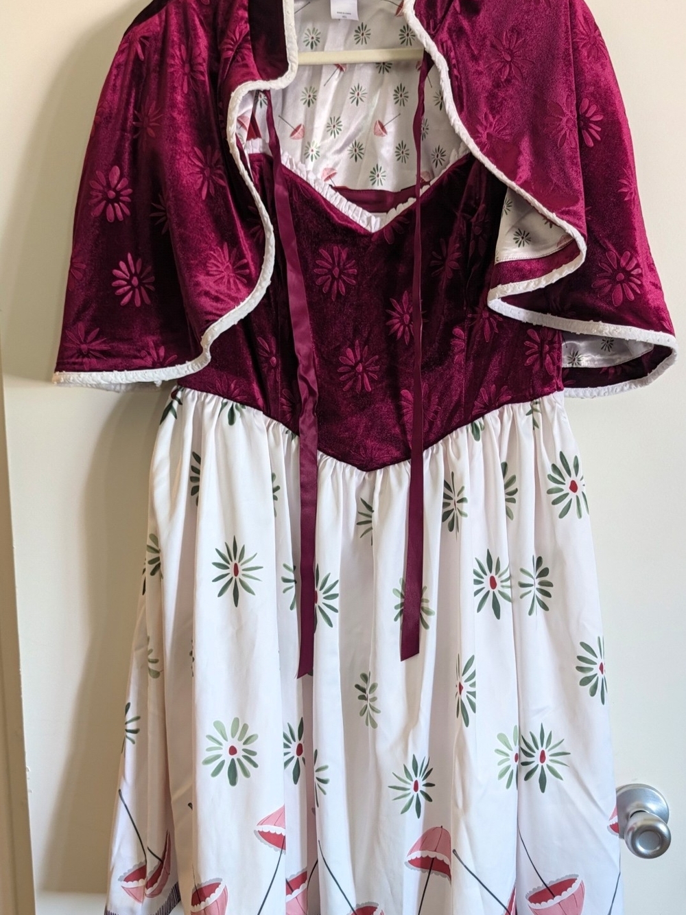 XL Tightrope Walker Dress And Cape